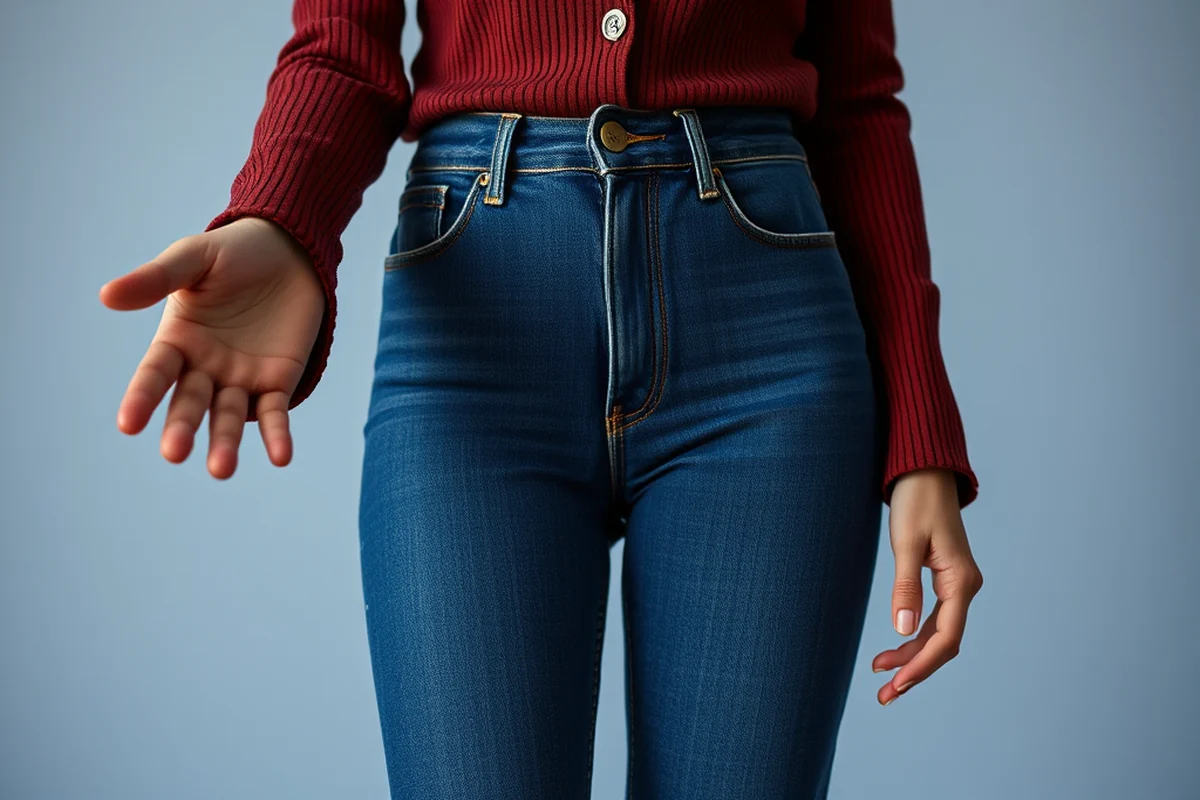 high waisted flare jeans — High Waisted Flare Jeans (step by step)