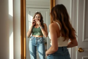 High Waisted Mom Jeans