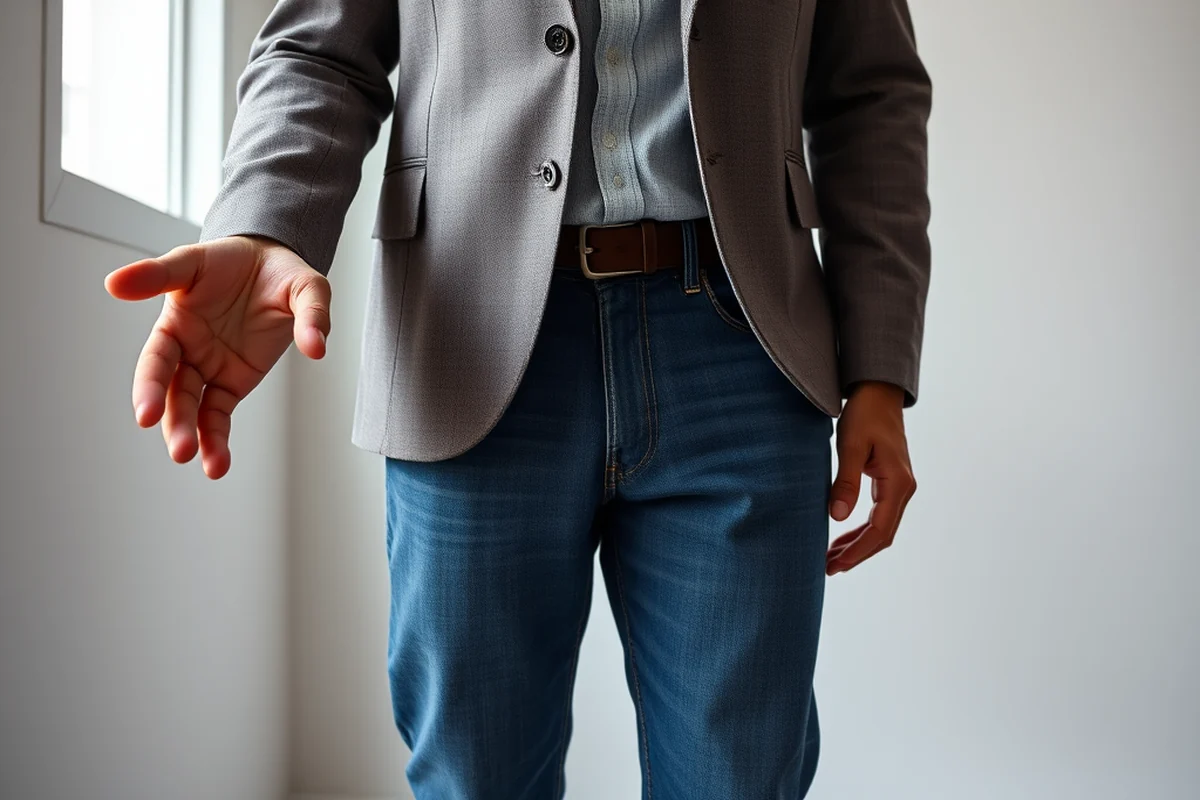 men pants jeans — Men Pants Jeans (step by step)