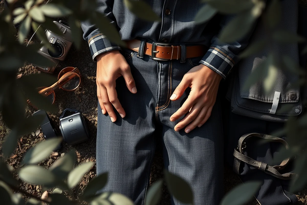 men pants jeans — Men Pants Jeans (the finished result)