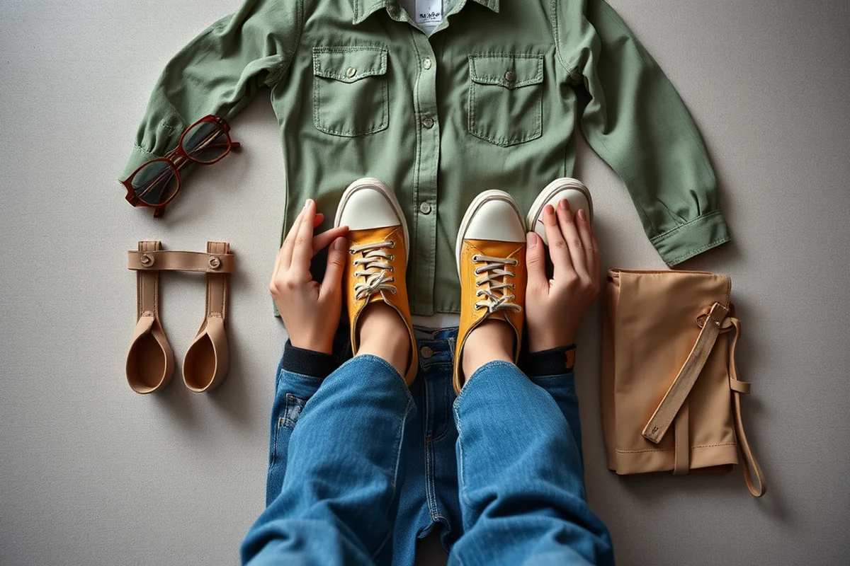 shoes wear on jeans — Shoes Wear On Jeans (the finished result)