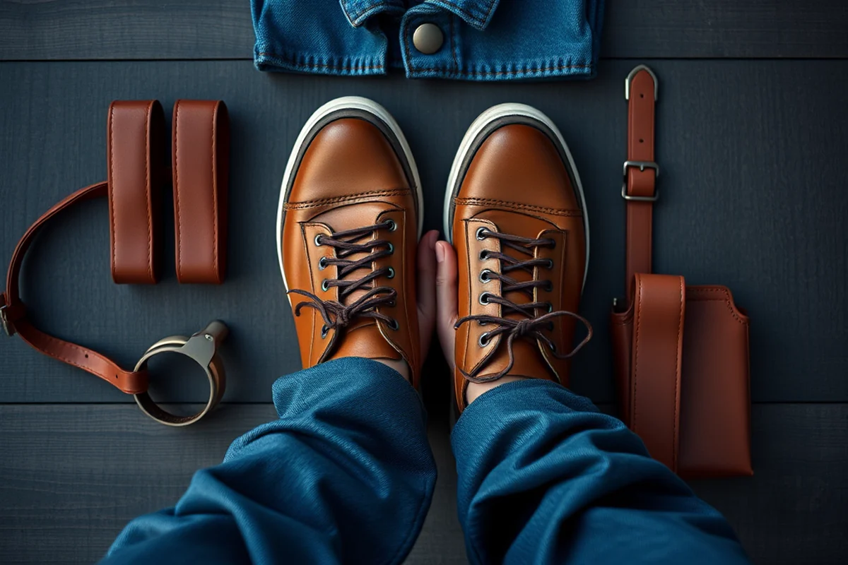 shoes wear with barrel jeans — Shoes Wear With Barrel Jeans (the finished result)
