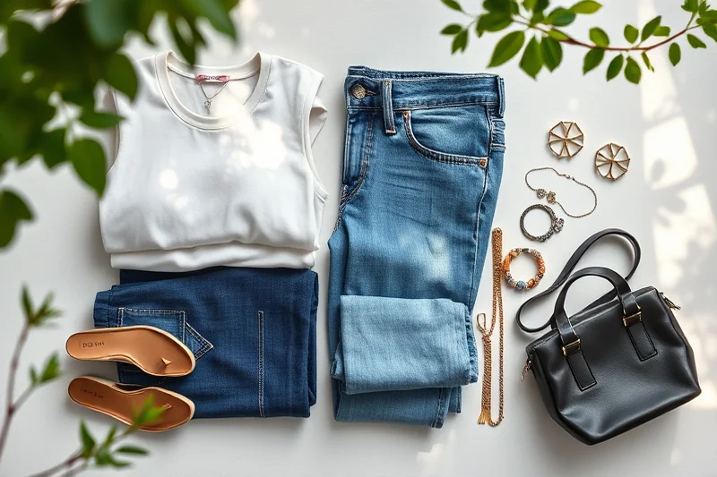 simple tall jeans & inseams wardrobe — Simple Tall Jeans & Inseams Wardrobe (the finished result)