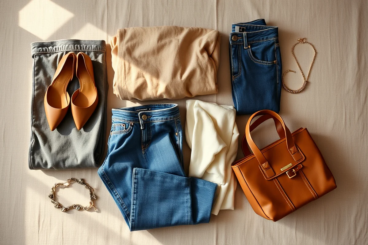 easy tall jeans & inseams capsule — Easy Tall Jeans & Inseams Capsule (the finished result)