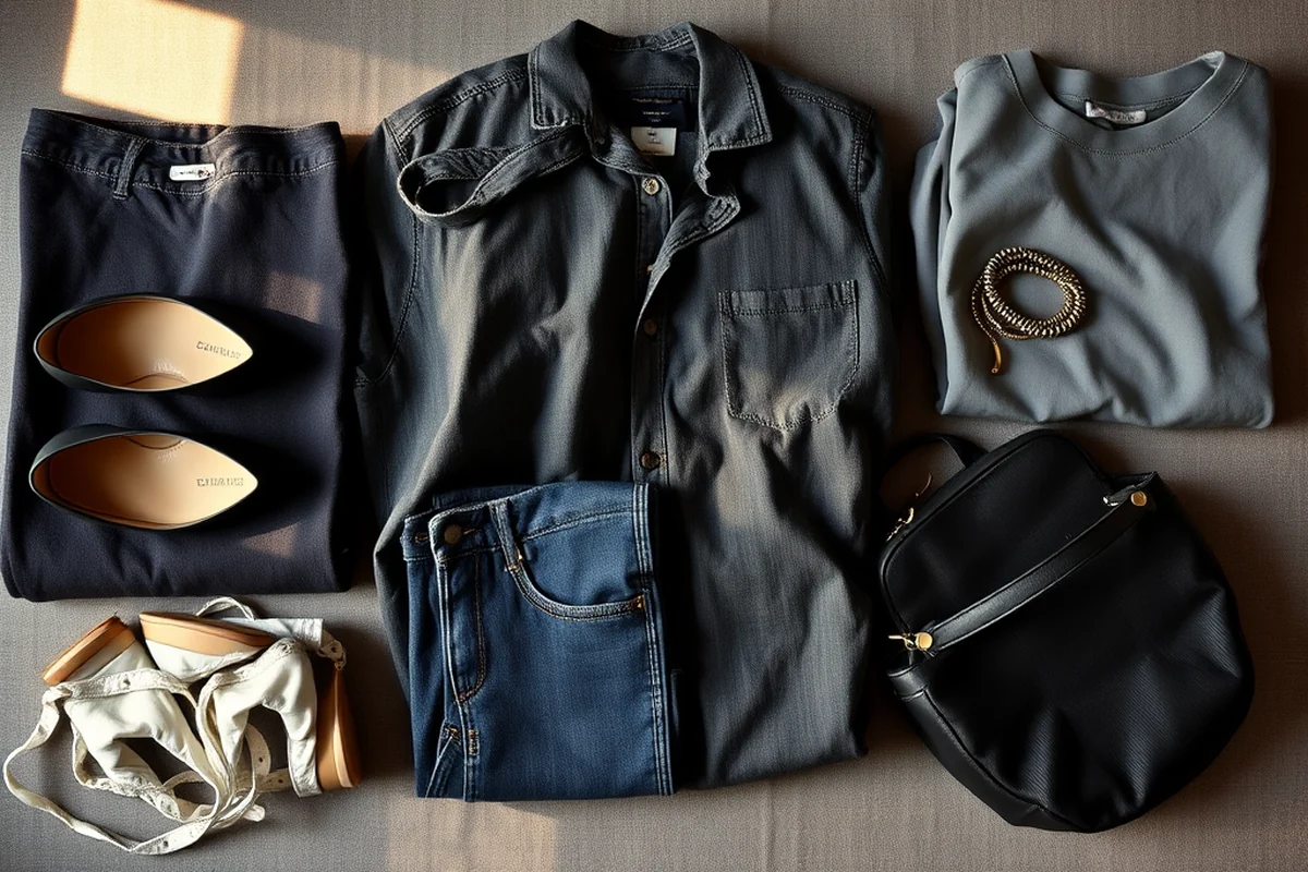 tall jeans inseams capsule wardrobe building examples — Tall Jeans Inseams Capsule Wardrobe Building Examples (the finished result)